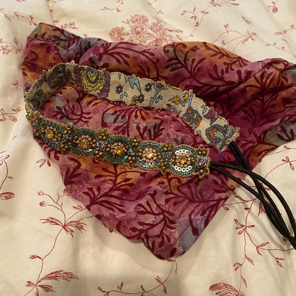 Anthropologie sparkle headband